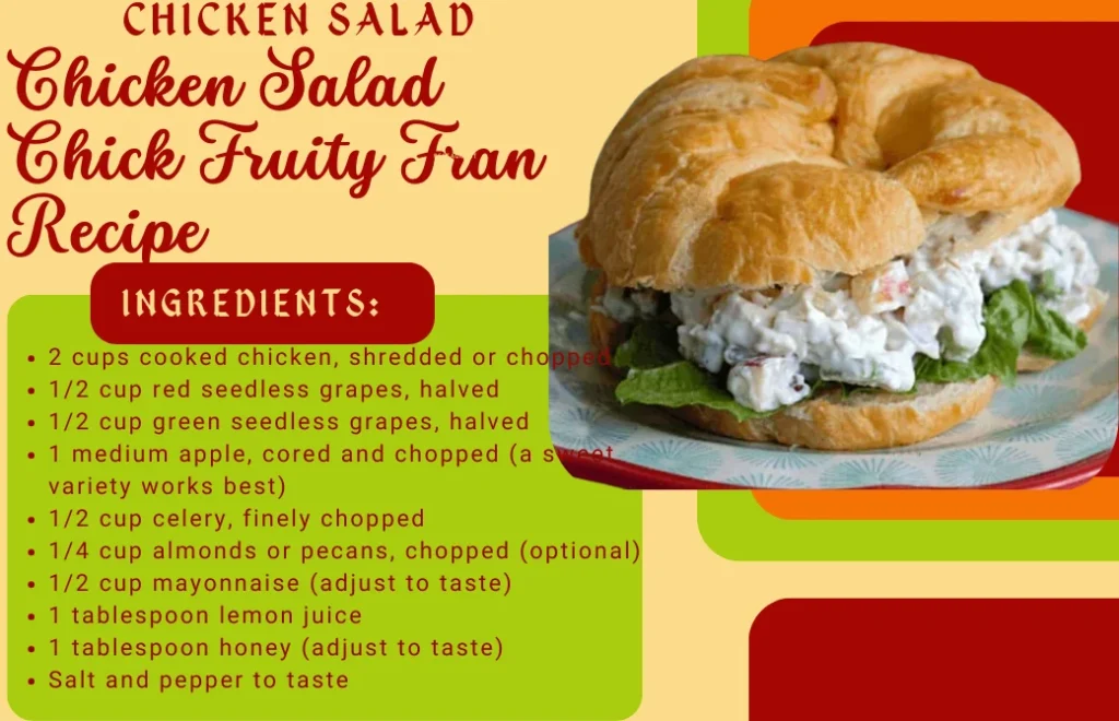 Chicken Salad Chick Fruity Fran Recipe