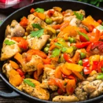 Chicken And Vegetables Skillet