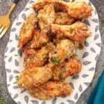 Baked Garlic Parmesan Chicken Wings