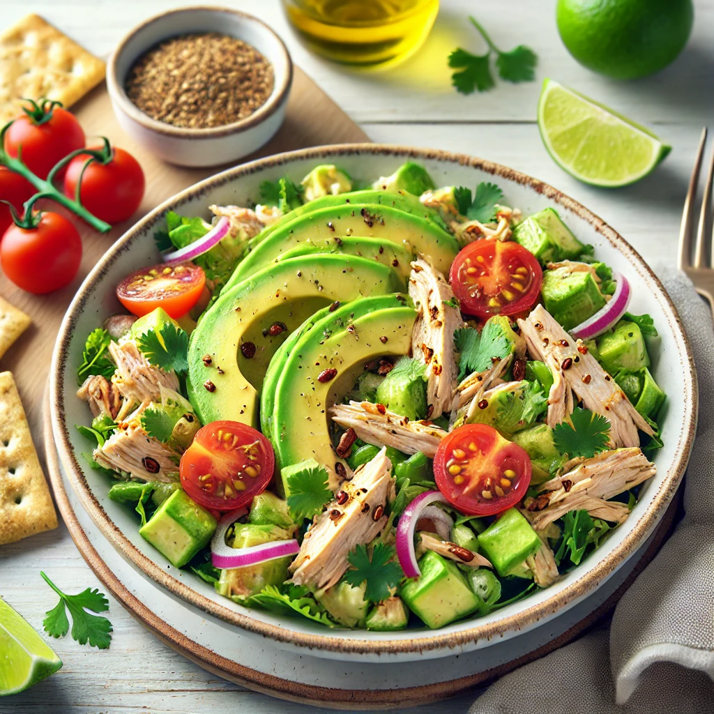 Healthy Avocado Chicken Salad