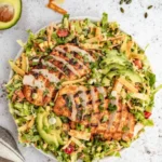 Spicy Ranch Chopped Chicken Cabbage Salad