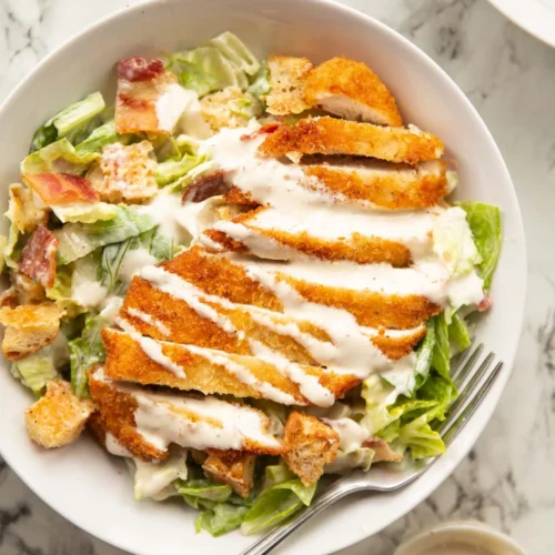 EXTRA Crispy Chicken Caesar Salad