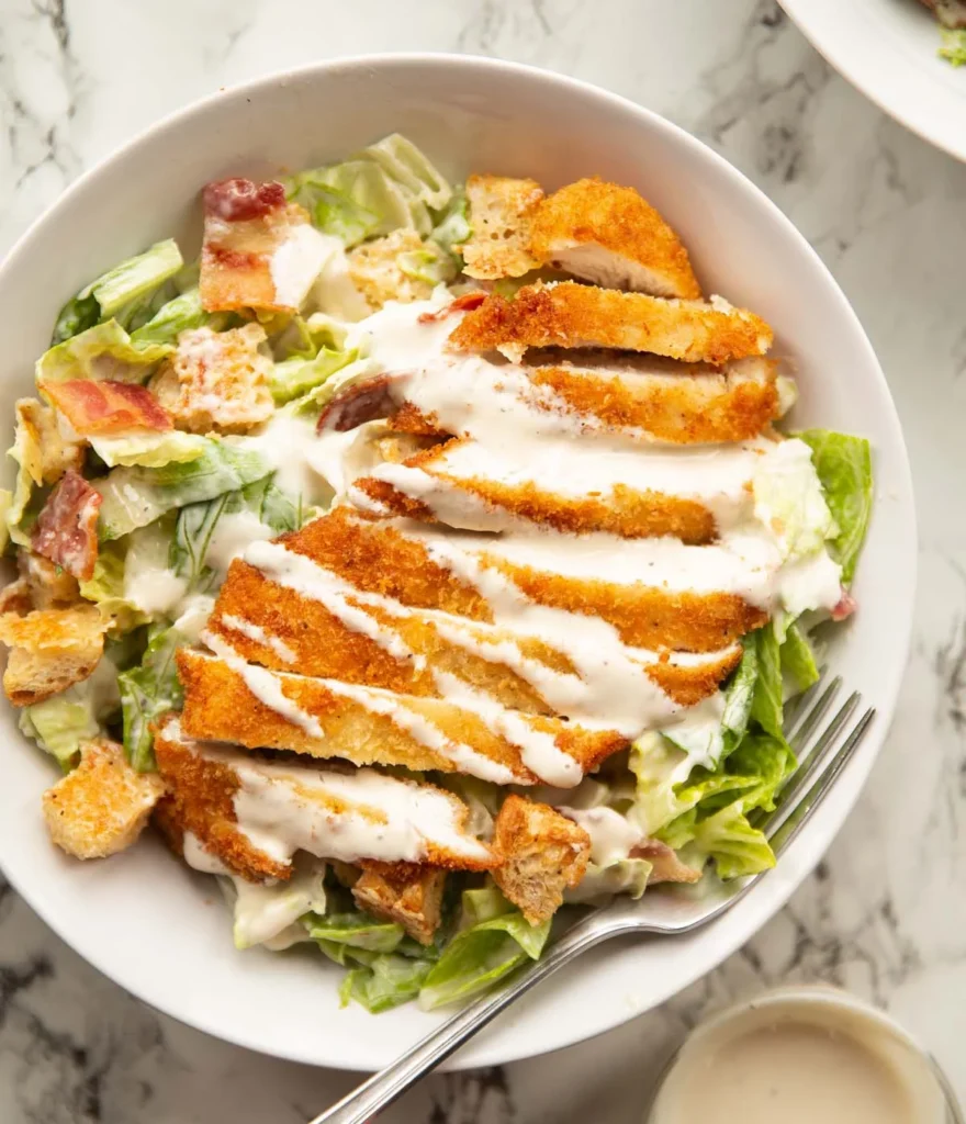 EXTRA Crispy Chicken Caesar Salad